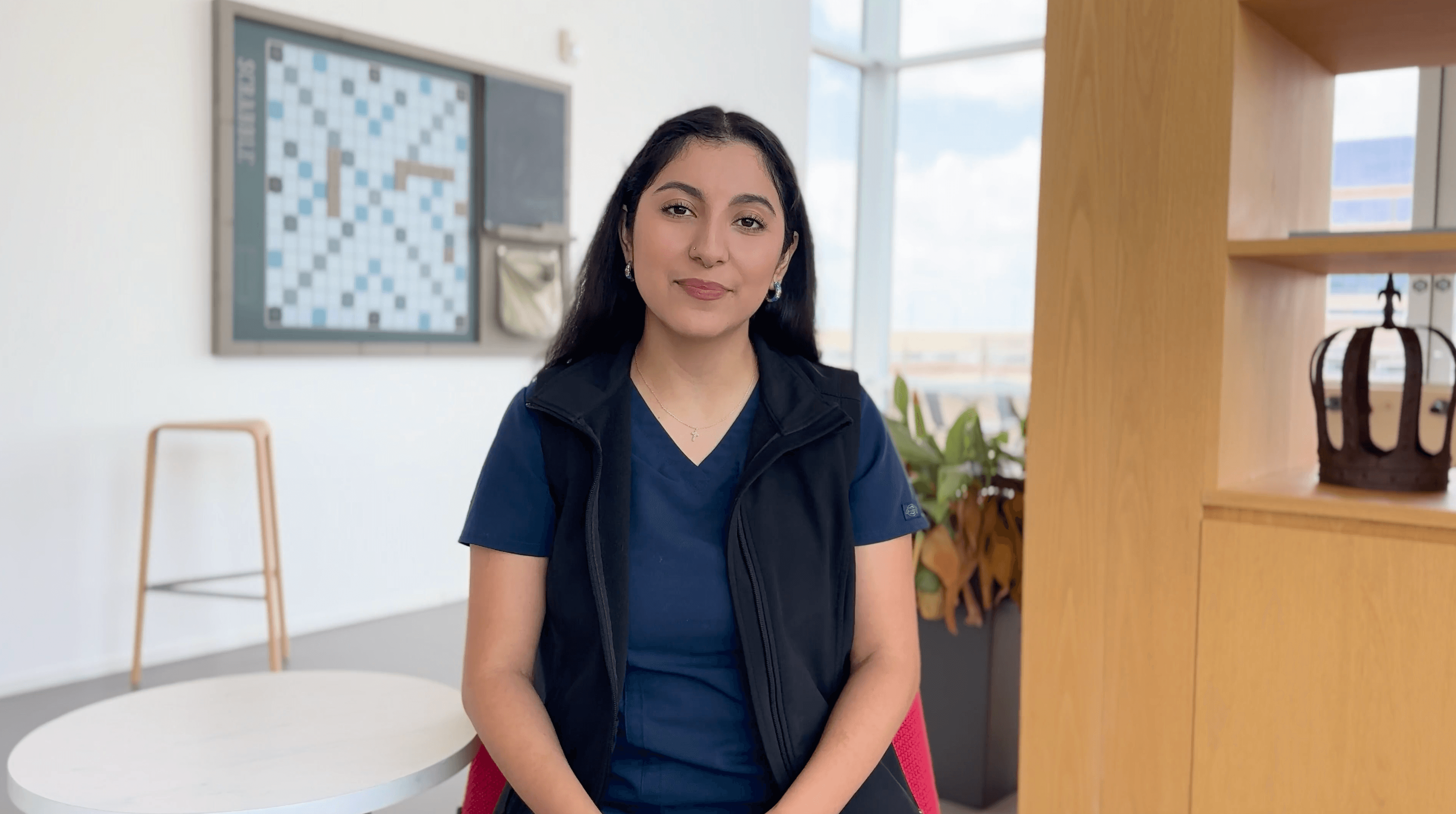 Professional therapist in a comfortable therapy session